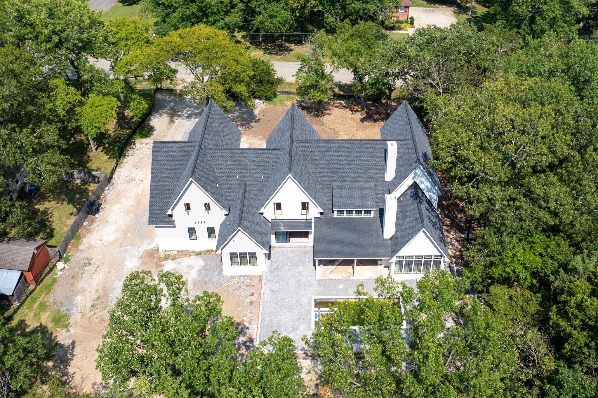 1019 Davidson Road Nashville, TN 37205 - Photo 5 of 6 an aerial view of a house