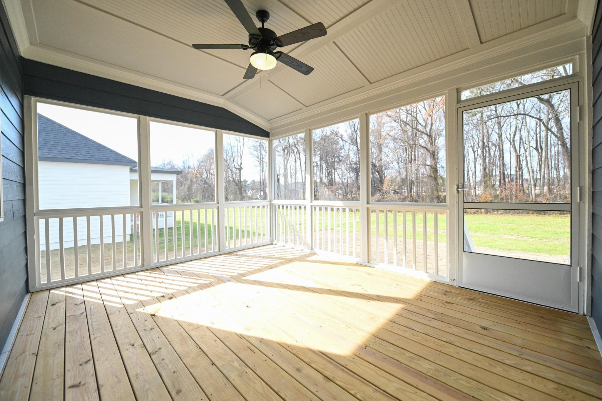 110 Freewill Place Raleigh, NC 27603 - Photo 35 of 39 a view of a room with wooden floor and balcony