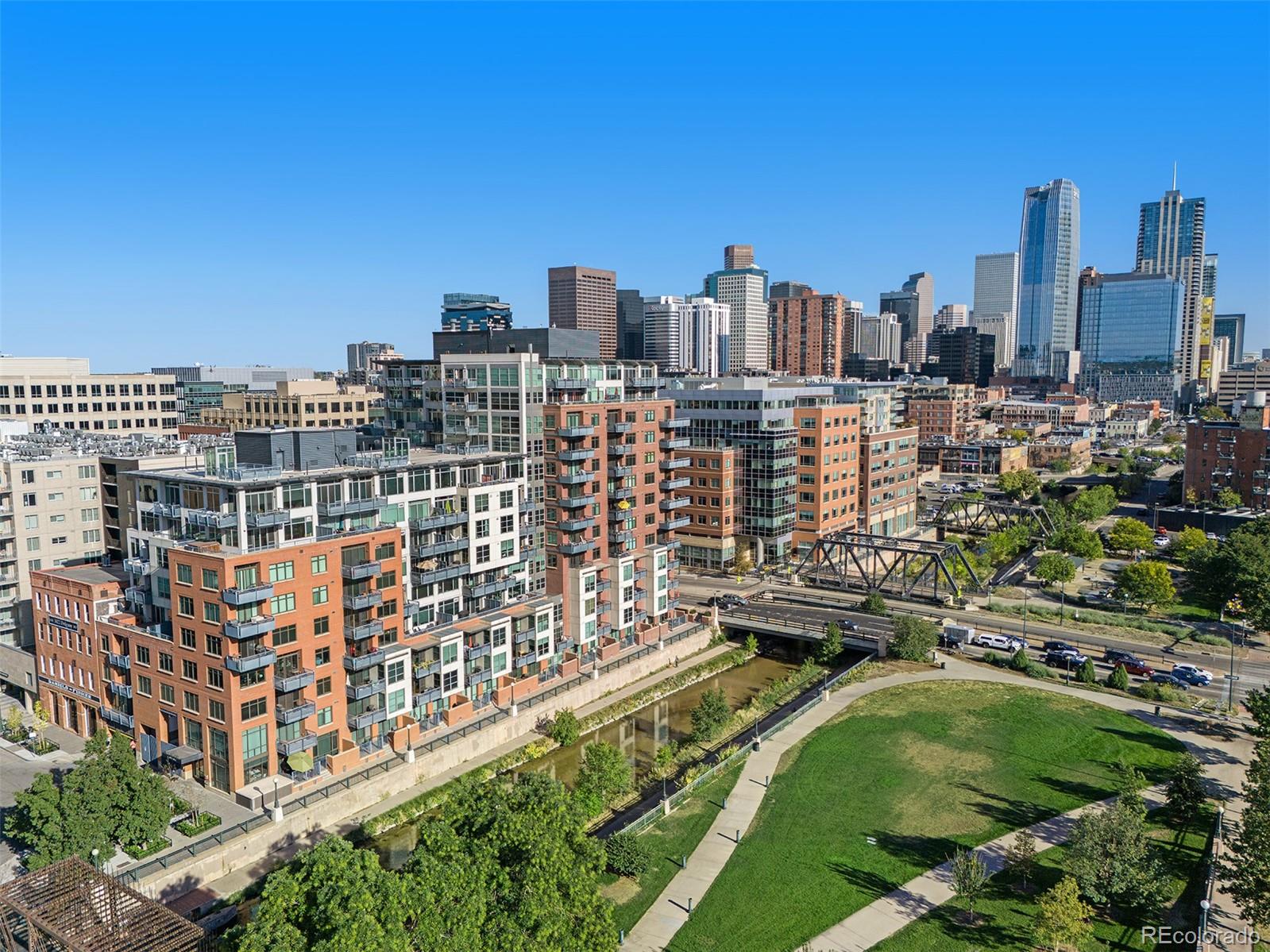 1401 Wewatta Street, Unit 1202 Denver, CO 80202 - Photo 40 of 50 a view of city with tall buildings