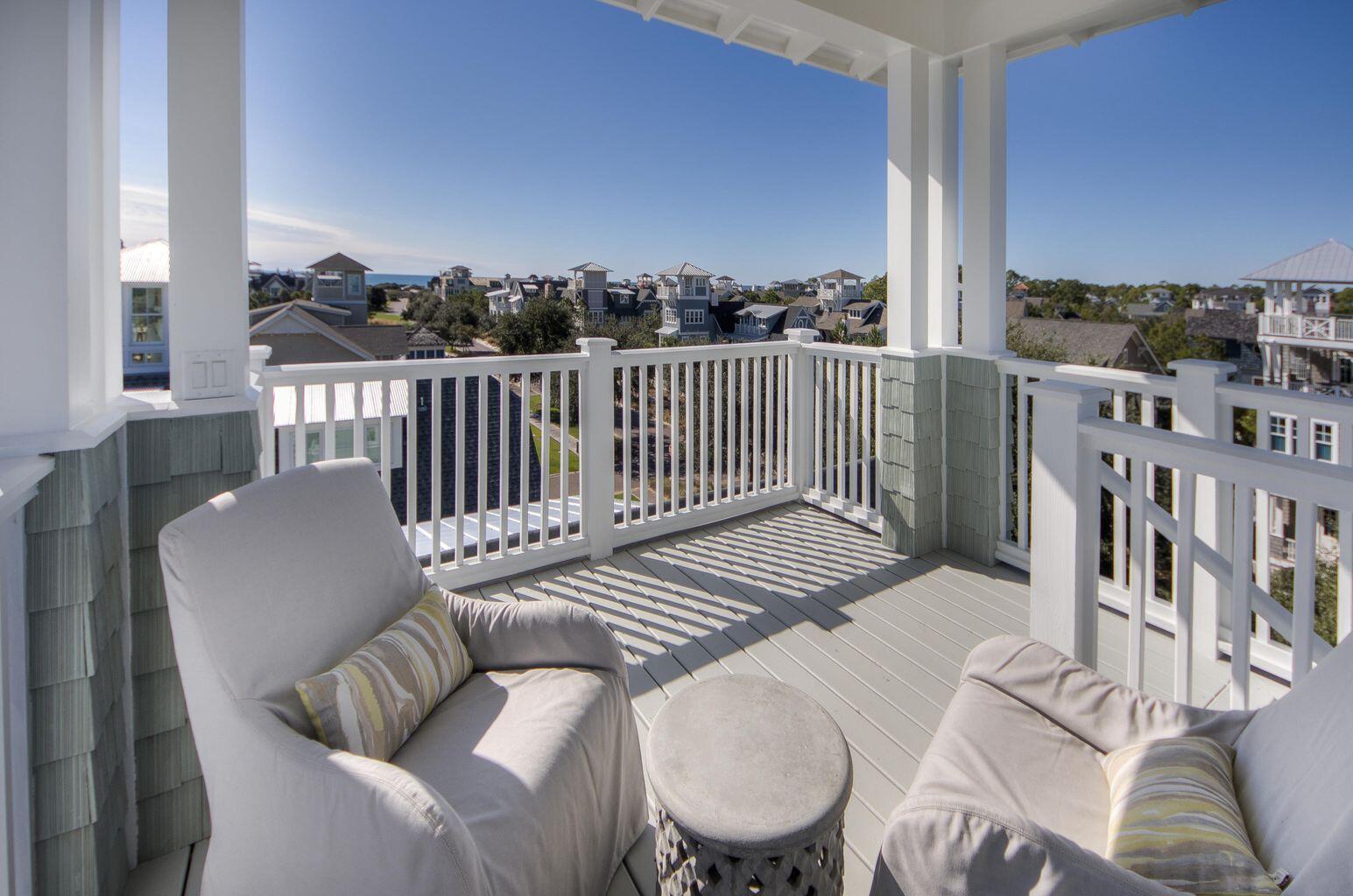 23 Madaket Way Inlet Beach Inlet Beach, FL 32461 - Photo 25 of 49 a view of balcony with furniture
