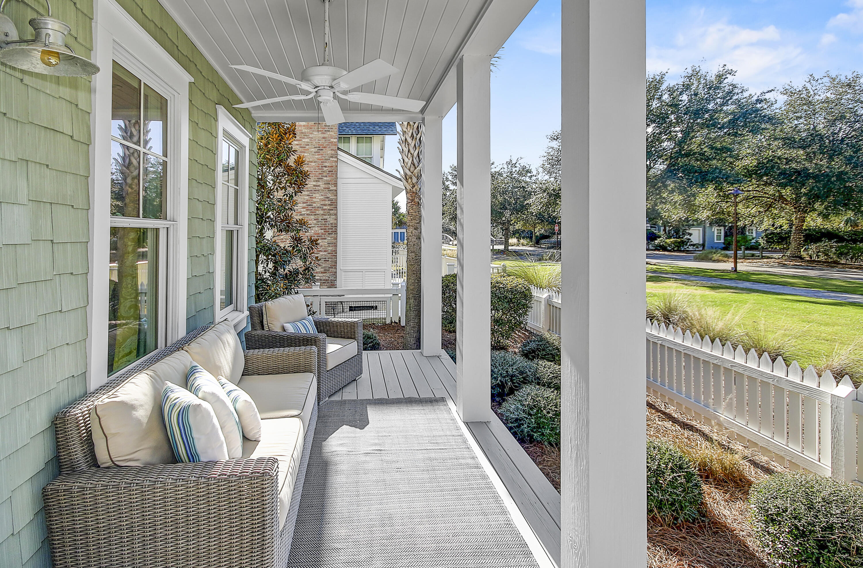23 Madaket Way Inlet Beach Inlet Beach, FL 32461 - Photo 36 of 49 a balcony with furniture and garden view