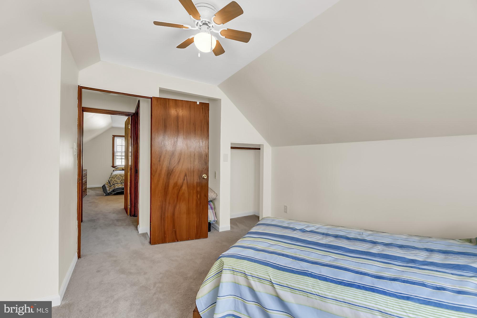 1710 Cape May Road Baltimore, MD 21221 - Photo 19 of 35 Bedroom 3 with Ceiling Fan