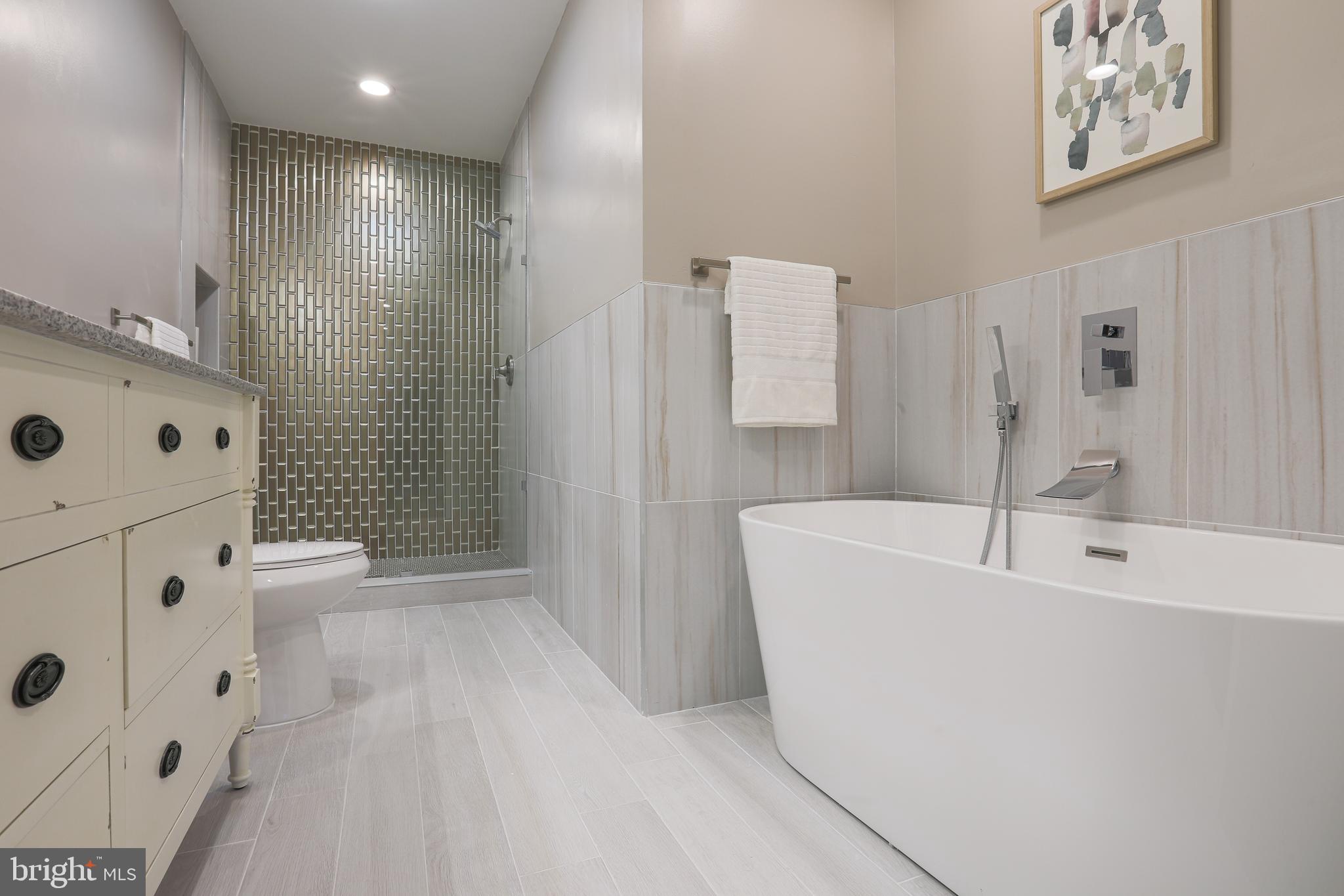 1210 Keithmont Road Baltimore, MD 21228 - Photo 15 of 41 soaking tub in primary bathroom!