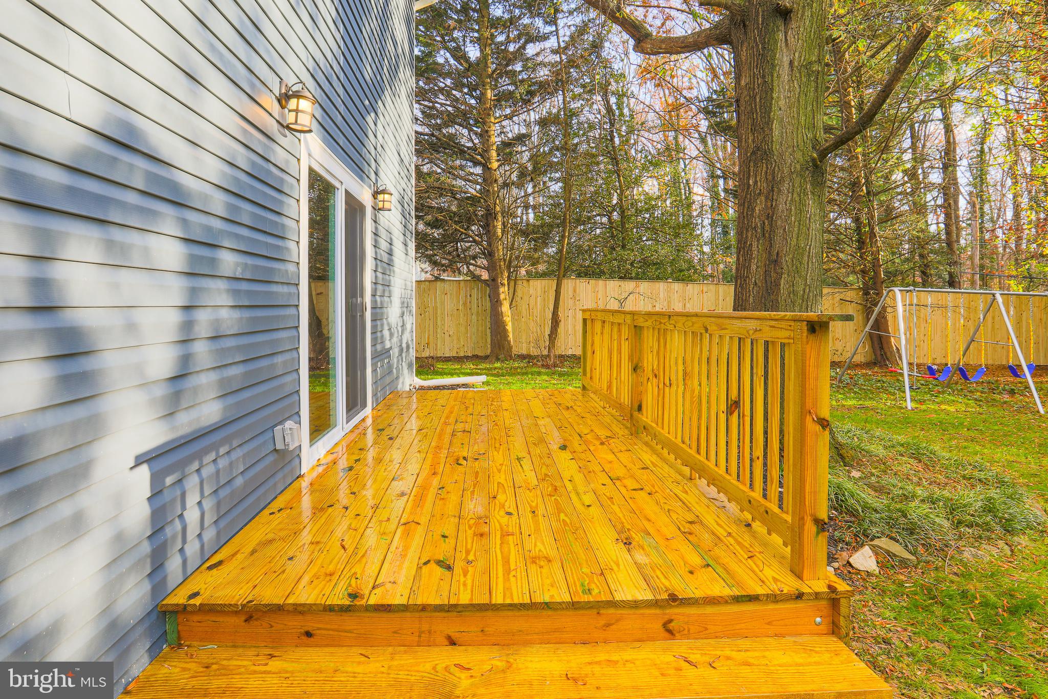 1210 Keithmont Road Baltimore, MD 21228 - Photo 40 of 41 Freshly stained deck!