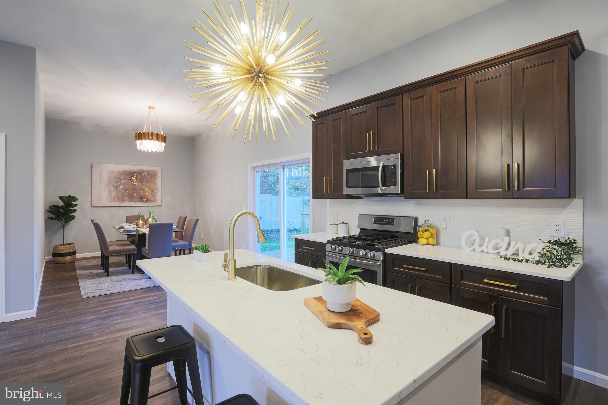 1210 Keithmont Road Baltimore, MD 21228 - Photo 7 of 41 Island in kitchen for extra seating!