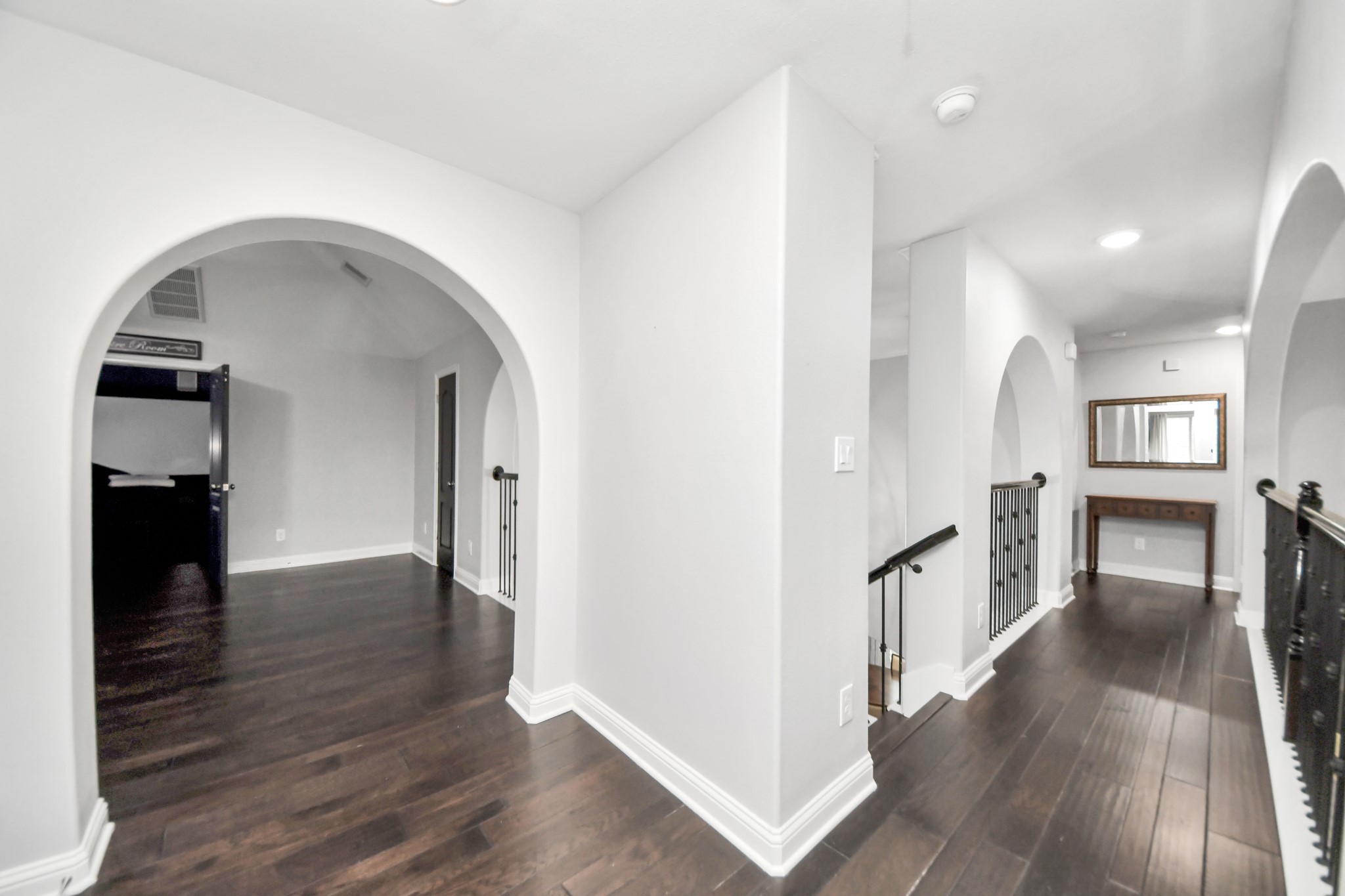 2811 Hadley Springs Lane Spring, TX 77386 - Photo 35 of 50 a view of a hallway with wooden floor and dining room