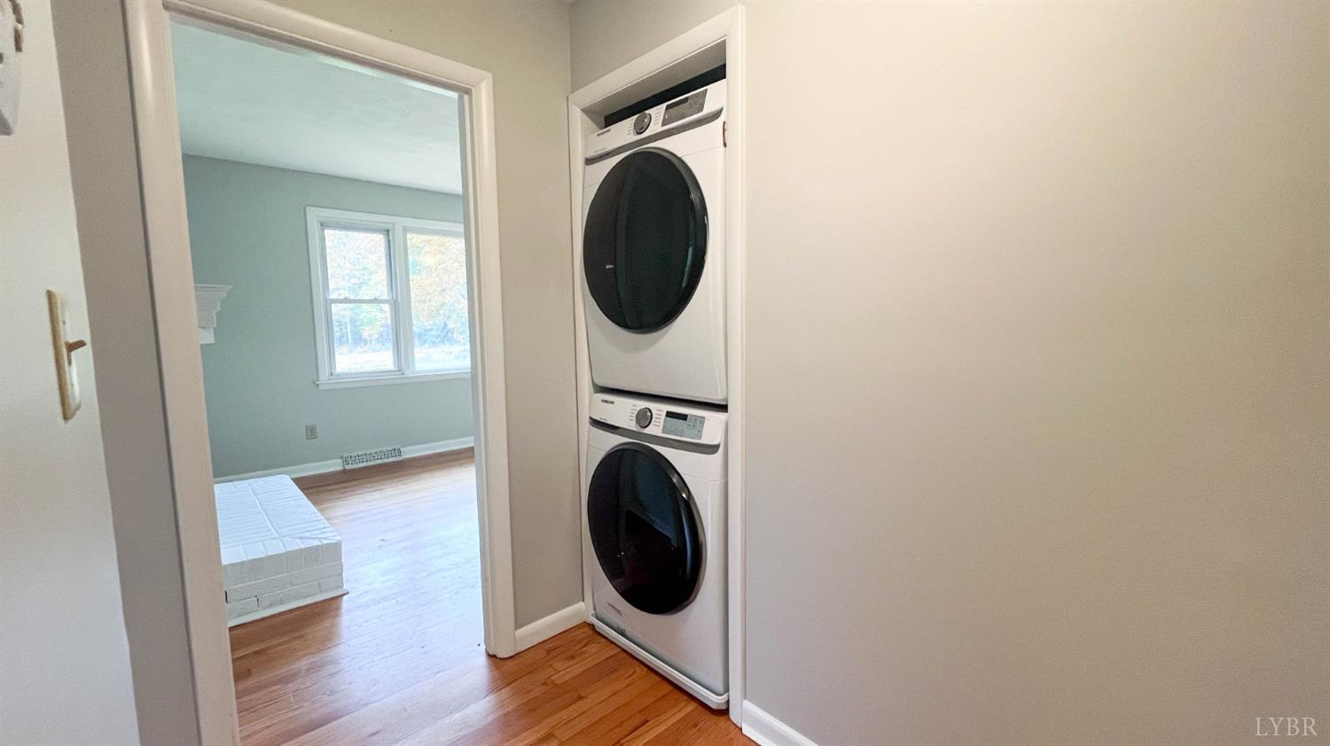 751 Long Island Road Gladys, VA 24554 - Photo 31 of 63 a close view of a utility room with washer and dryer