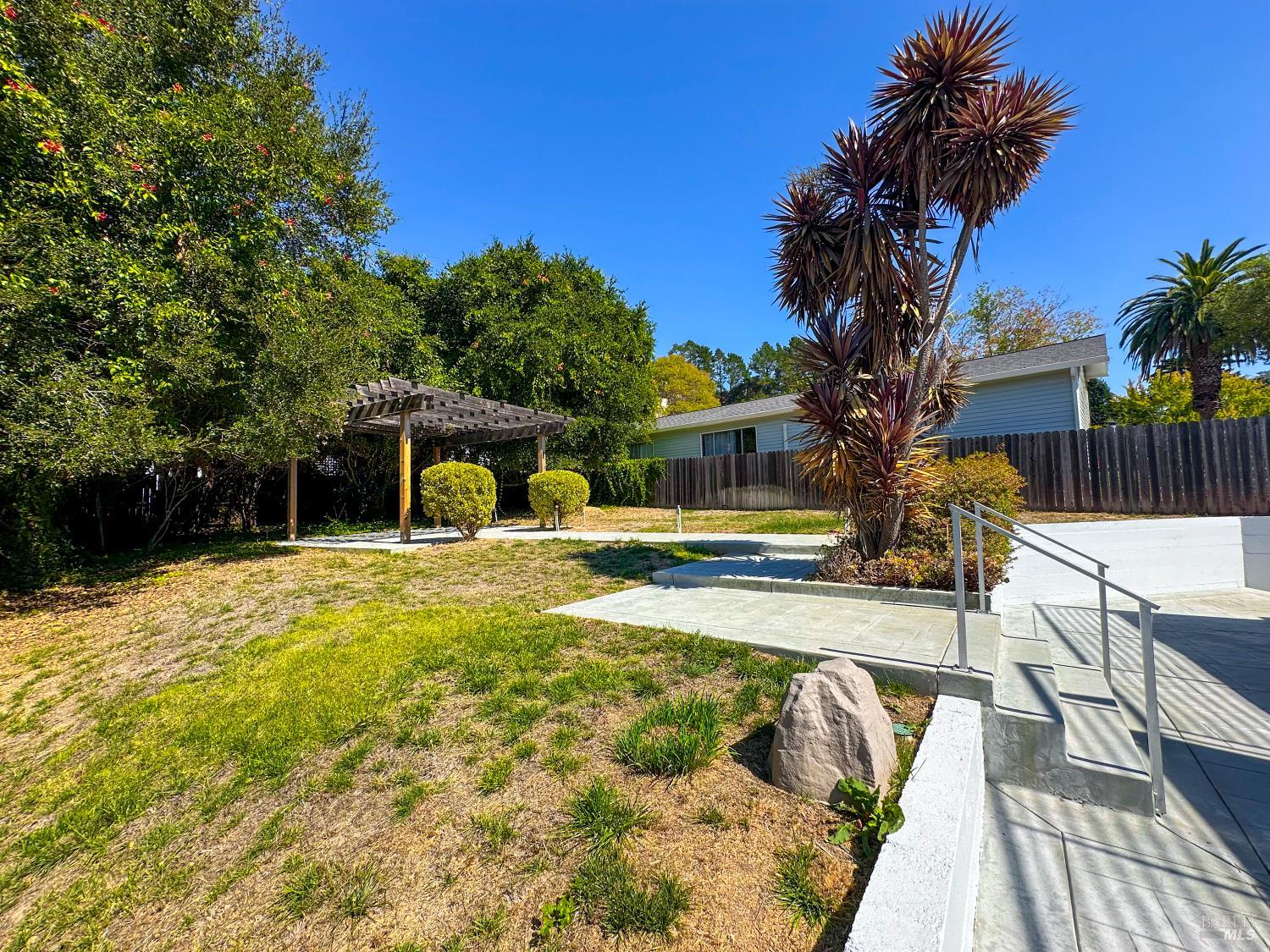 40 Villa Avenue San Rafael, CA 94901 - Photo 38 of 48 a view of house with swimming pool outdoor seating and covered with trees