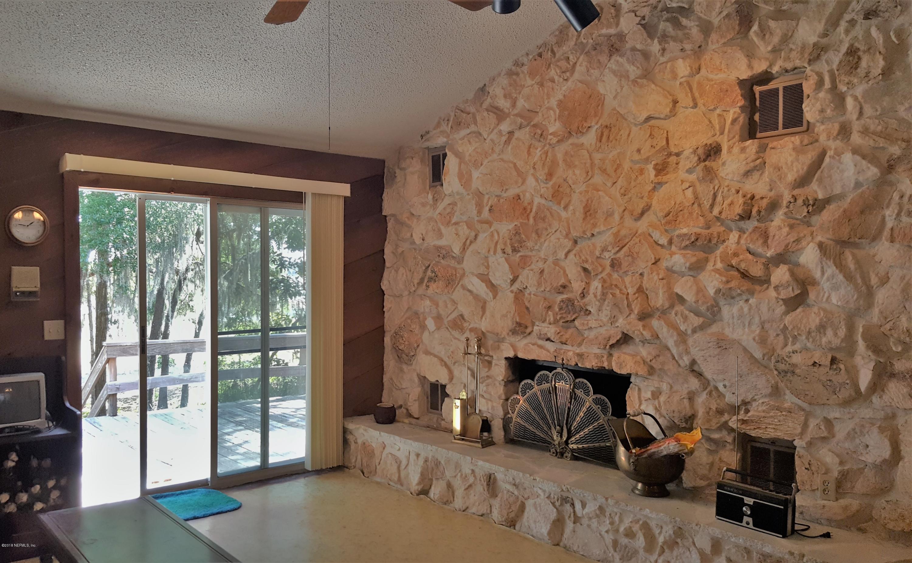 5883 White Sands Road Keystone Heights, FL 32656 - Photo 15 of 43 Fireplace