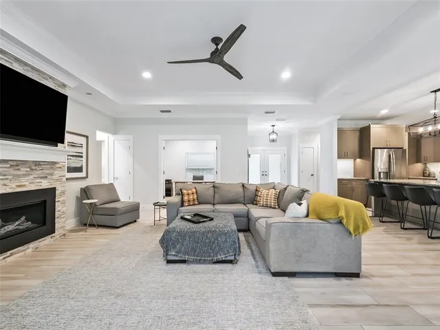 a workspace with furniture and window