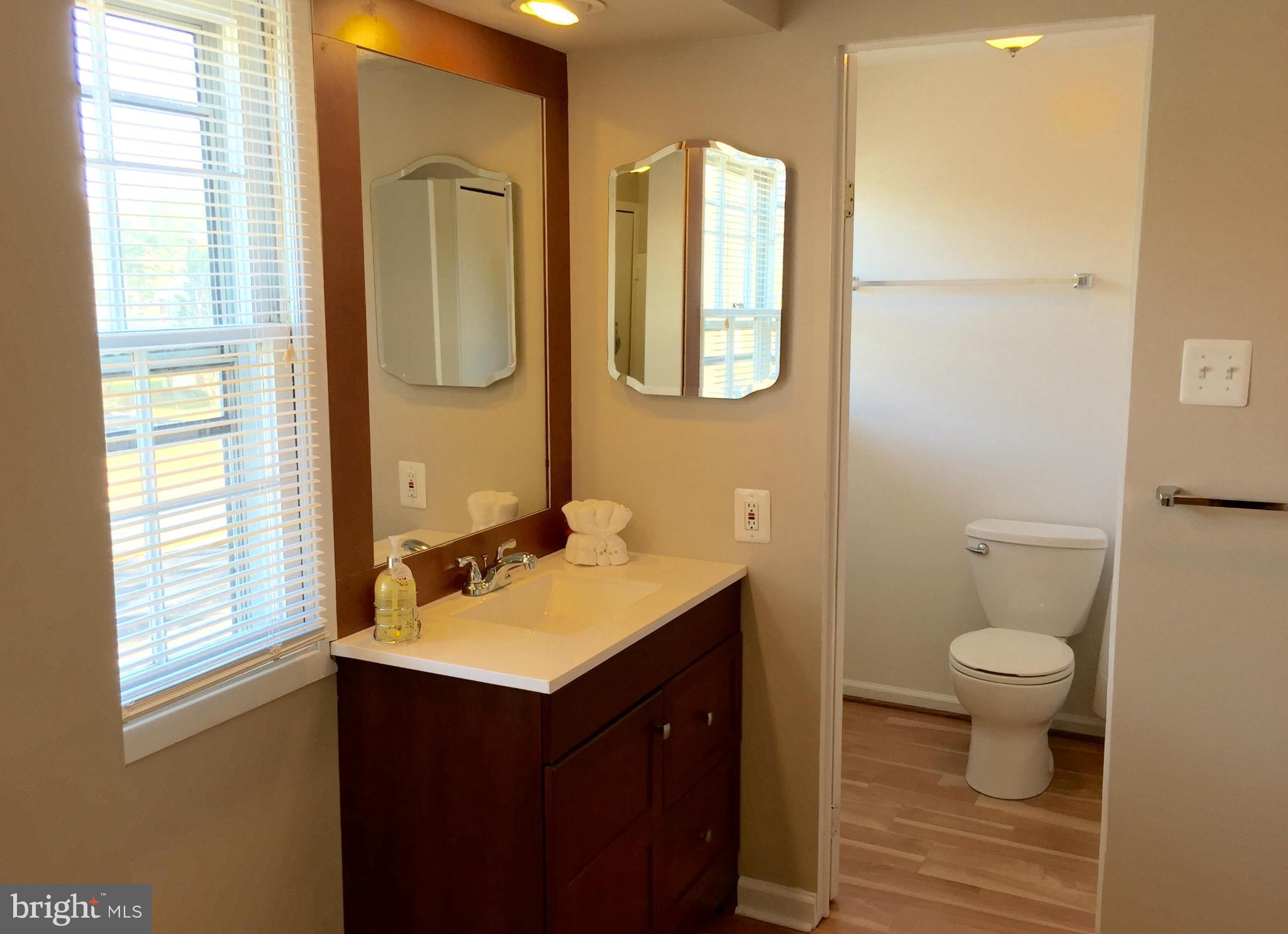 12612 Cedarbrook Lane Laurel, MD 20708 - Photo 19 of 22 a bathroom with a sink a toilet and a mirror