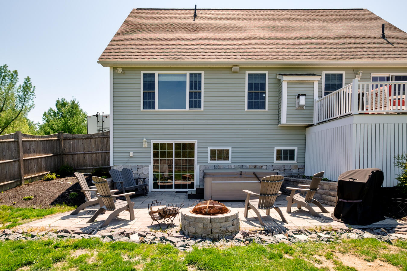 447 Cider Hill Road York, ME 03909 - Photo 32 of 35 Patio w/ Firepit