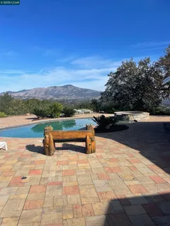 a view of swimming pool with a lounge chair