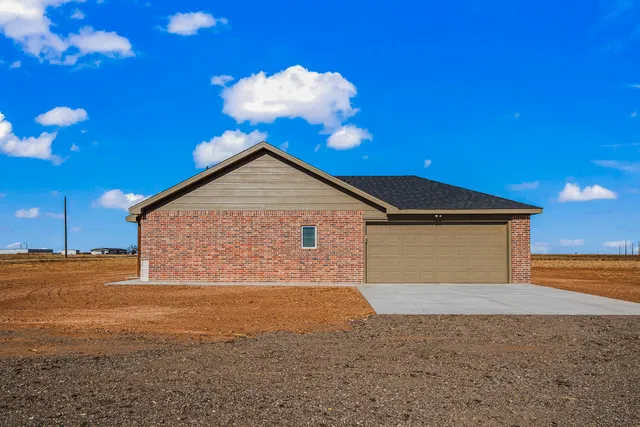 a large house with a yard