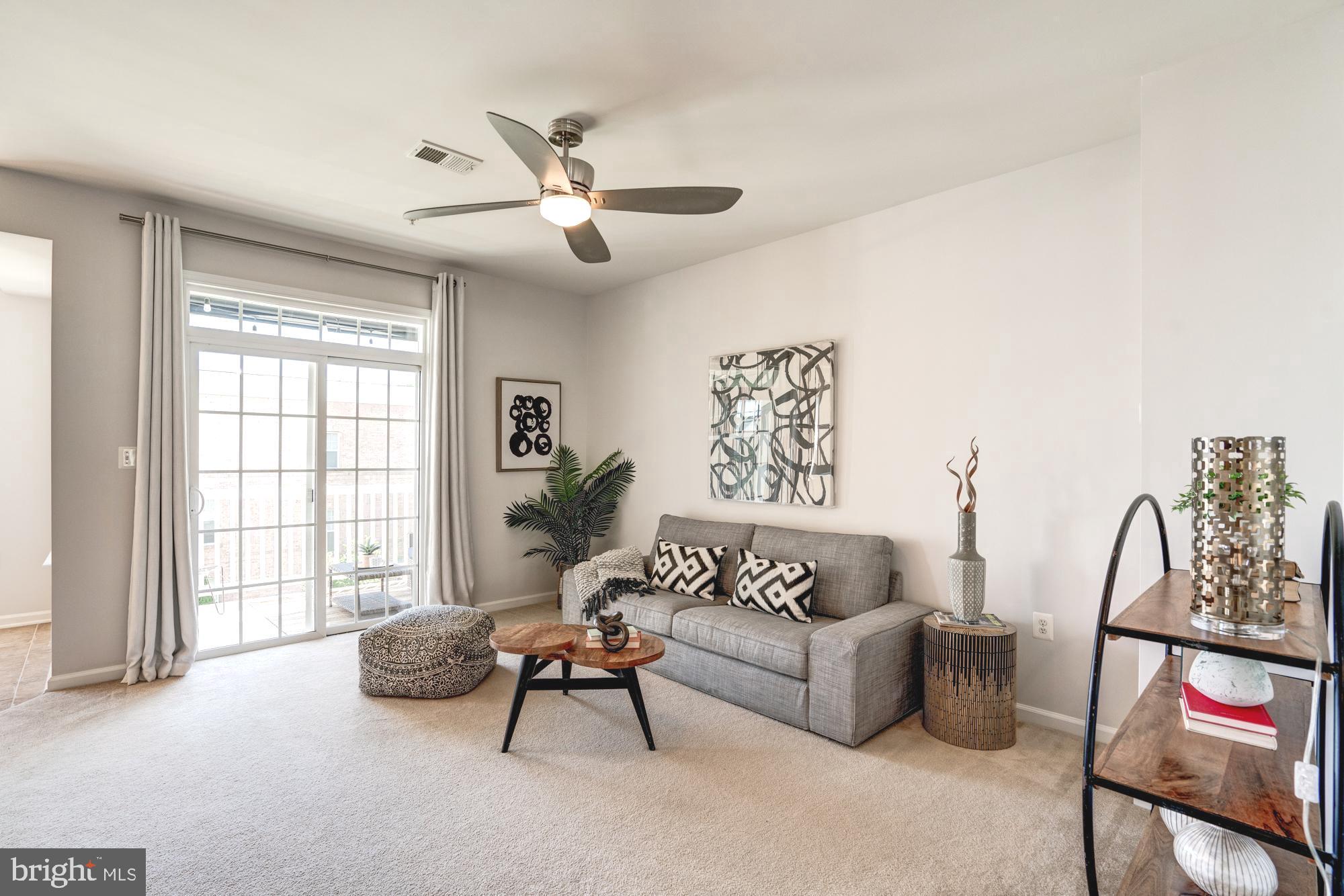 11706 Leesborough Circle, Unit 11706 Silver Spring, MD 20902 - Photo 14 of 39 Ceiling fan for cool days and nights