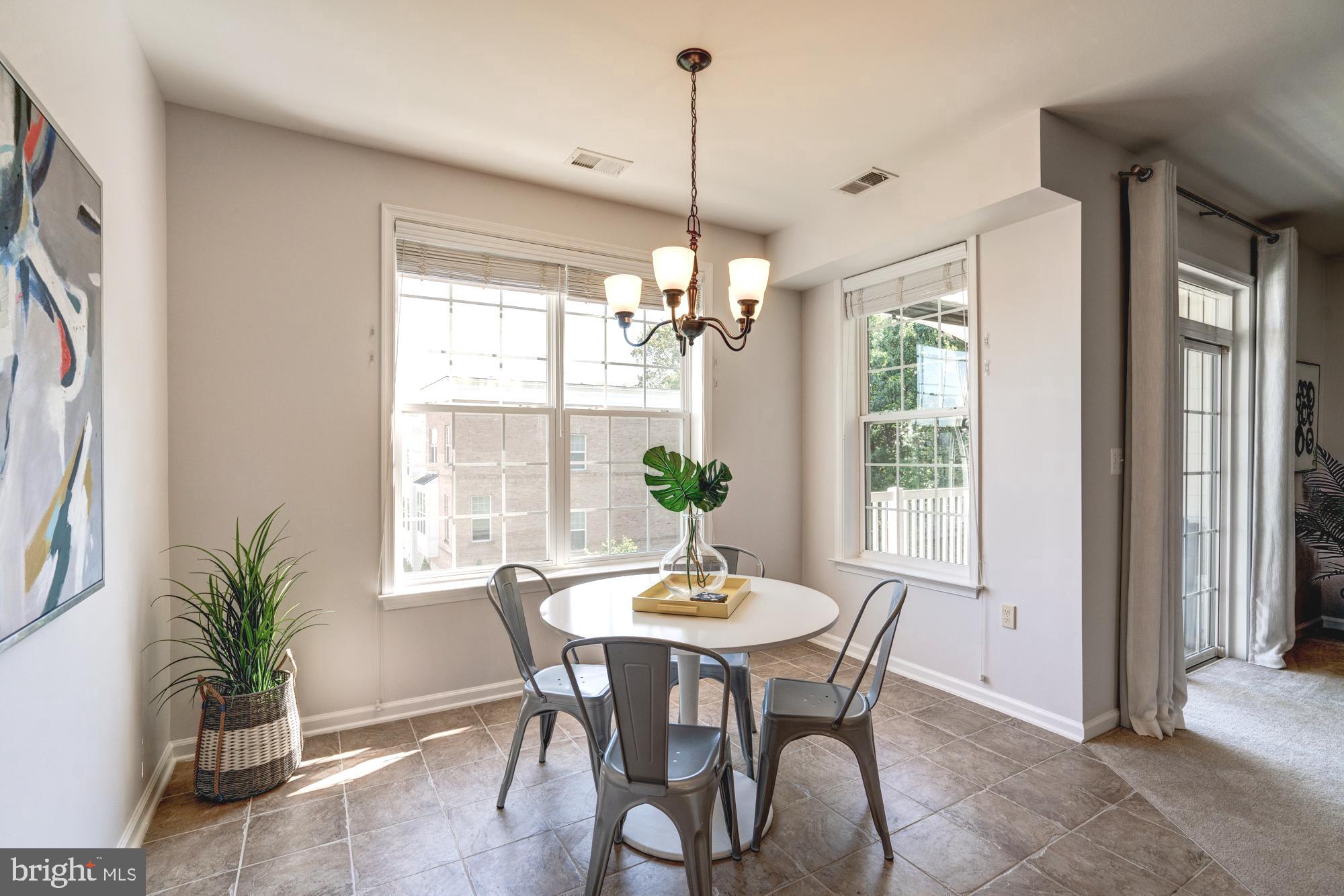 11706 Leesborough Circle, Unit 11706 Silver Spring, MD 20902 - Photo 17 of 39 Cozy eat-in kitchen area