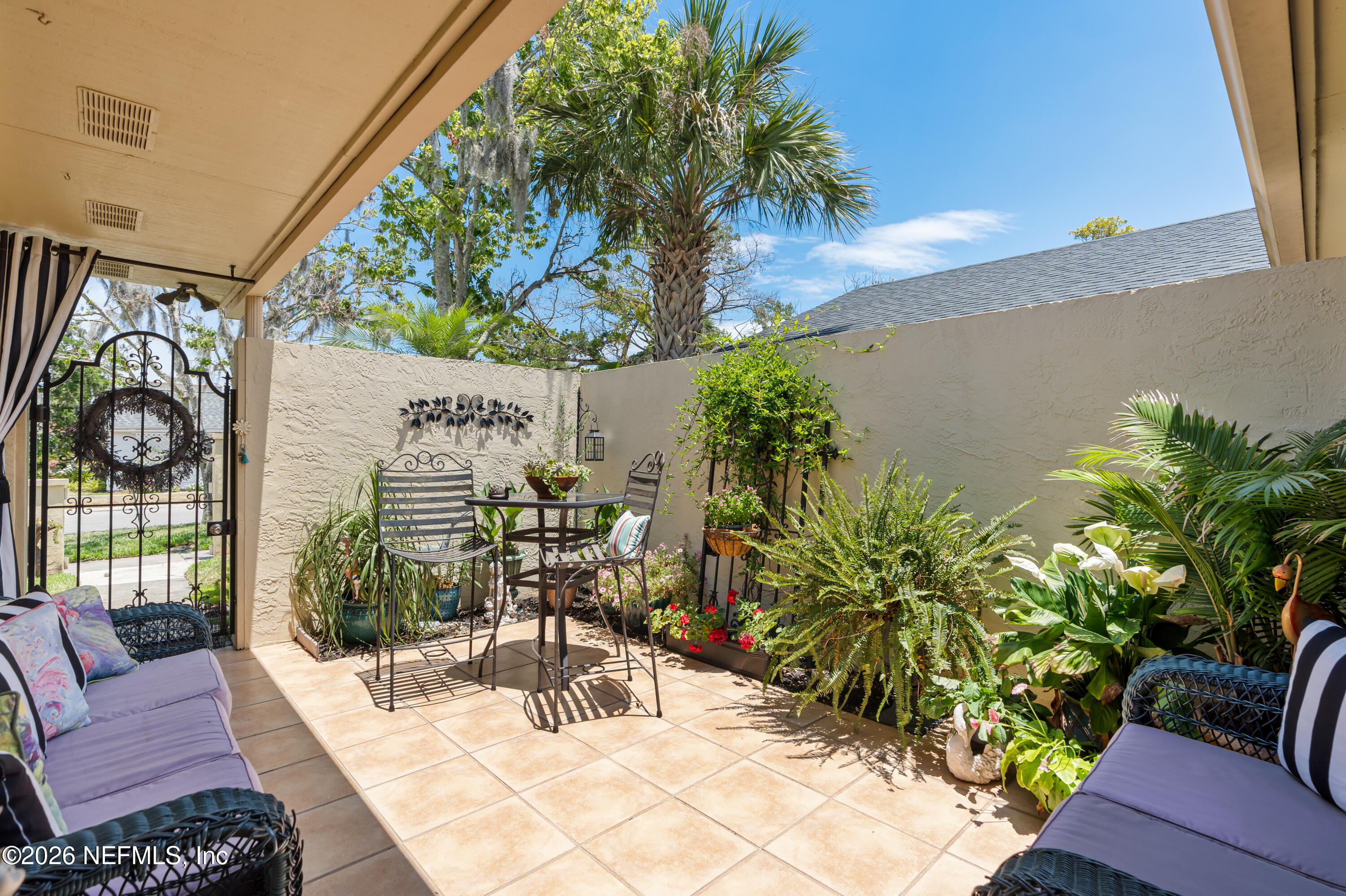 204 Gerado Street, Unit 3 St. Augustine, FL 32080 - Photo 2 of 31 Front Courtyard Entry