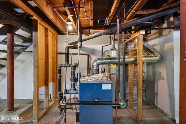 a view of storage and utility room