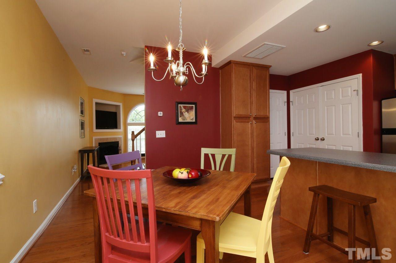 2110 Piney Brook Road, Unit 102 Raleigh, NC 27614 - Photo 11 of 24 This is the view looking fro the breakfast area toward the living room.