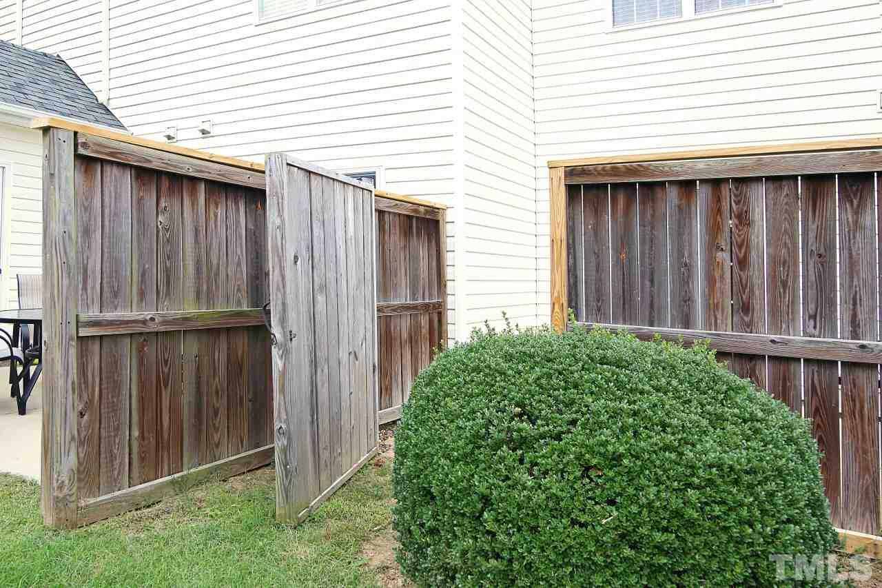 2110 Piney Brook Road, Unit 102 Raleigh, NC 27614 - Photo 19 of 24 The fence allows back yard privacy.