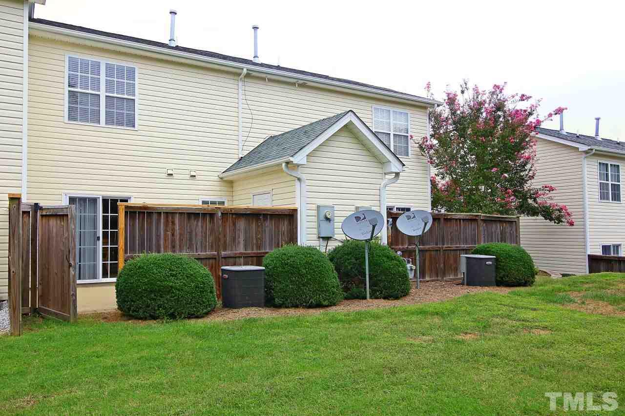 2110 Piney Brook Road, Unit 102 Raleigh, NC 27614 - Photo 20 of 24 This is the rear view of the home.