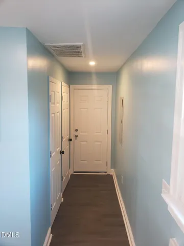 a view of hallway with hallway