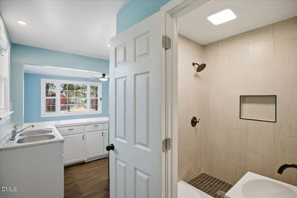 wooden floor in an empty room