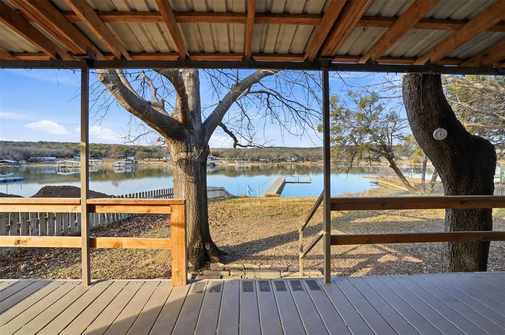 181 Deer Haven Road Gordon, TX 76453 - Photo 6 of 37 Large back porch for gatherings