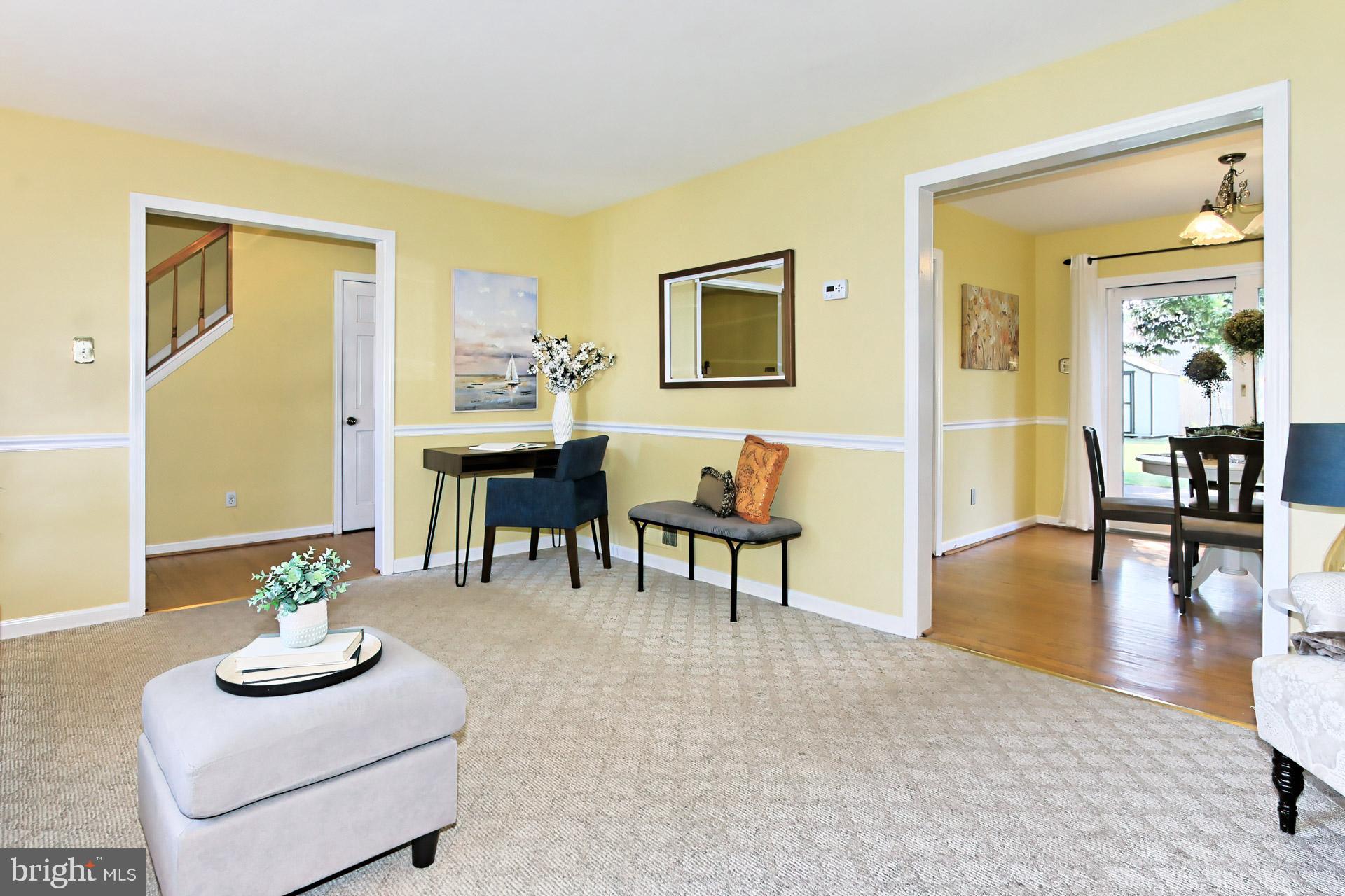 4123 Lees Corner Road Chantilly, VA 20151 - Photo 12 of 47 a living room with furniture and wooden floor