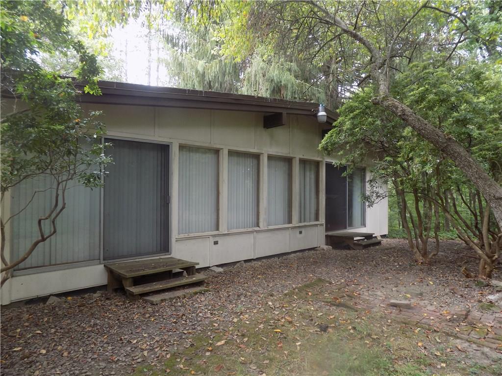250 Byron Road Pittsburgh, PA 15237 - Photo 3 of 20 Rear of House has Walls of Windows for a beautiful nature view