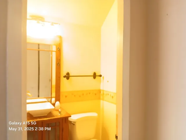 a view of a bathroom