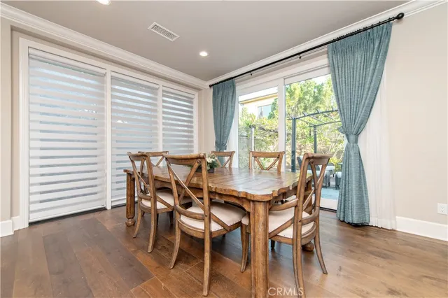 a room with a fireplace and furniture