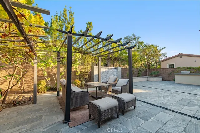 a view of a back yard of the house