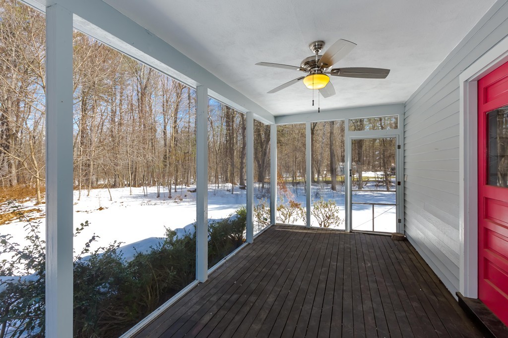 171 Taylor Road Stow, MA 01775 - Photo 17 of 18 a view of swimming pool from a window