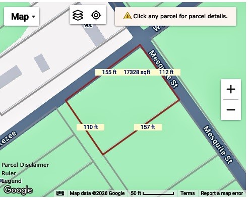 Tbd Mesquite Street Calvert, TX 77837 - Photo 2 of 3 Lot dimensions and size per Robertson CAD