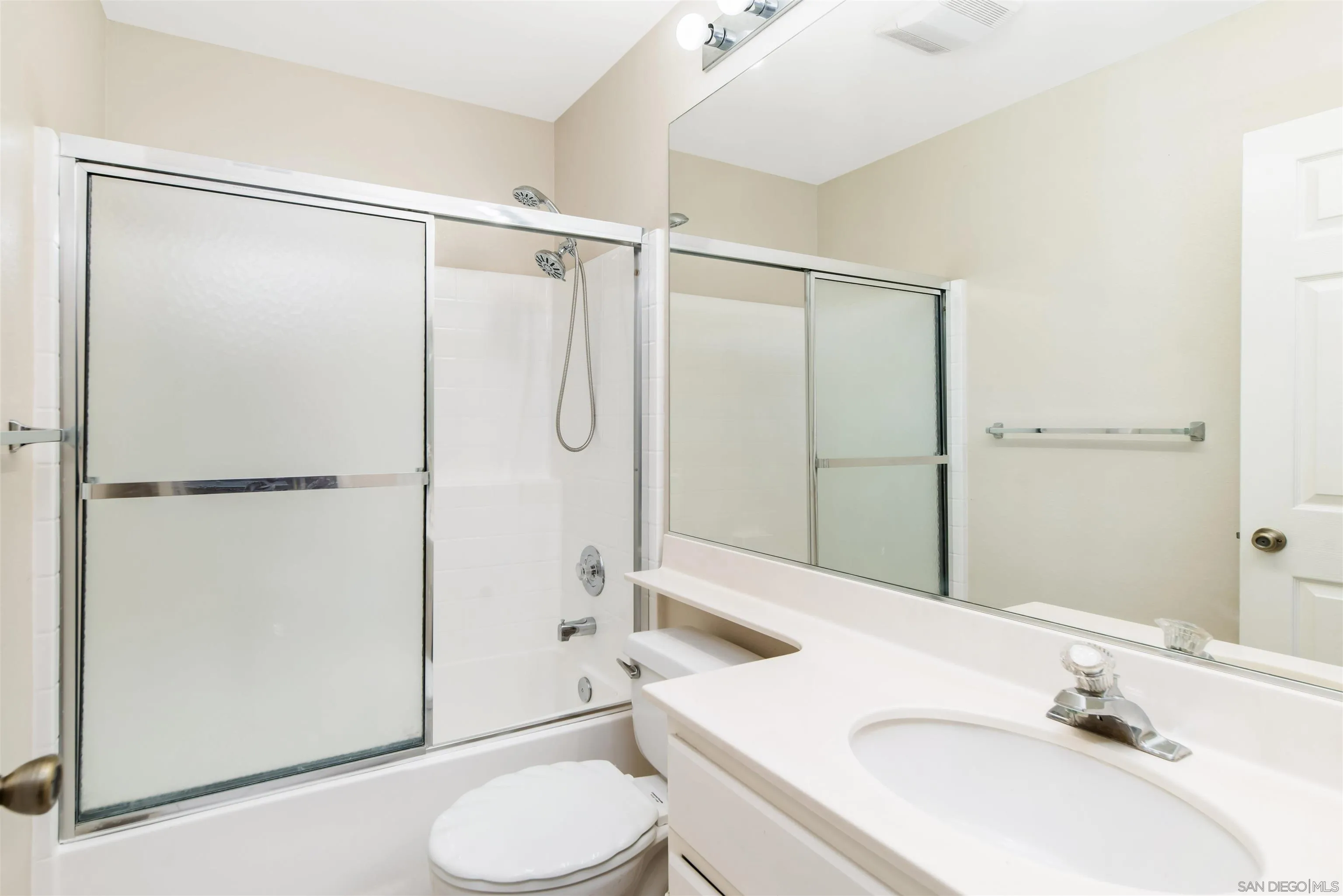 2002 Snapdragon Lane Alpine, CA 91901 - Photo 18 of 25 a bathroom with a sink toilet and shower
