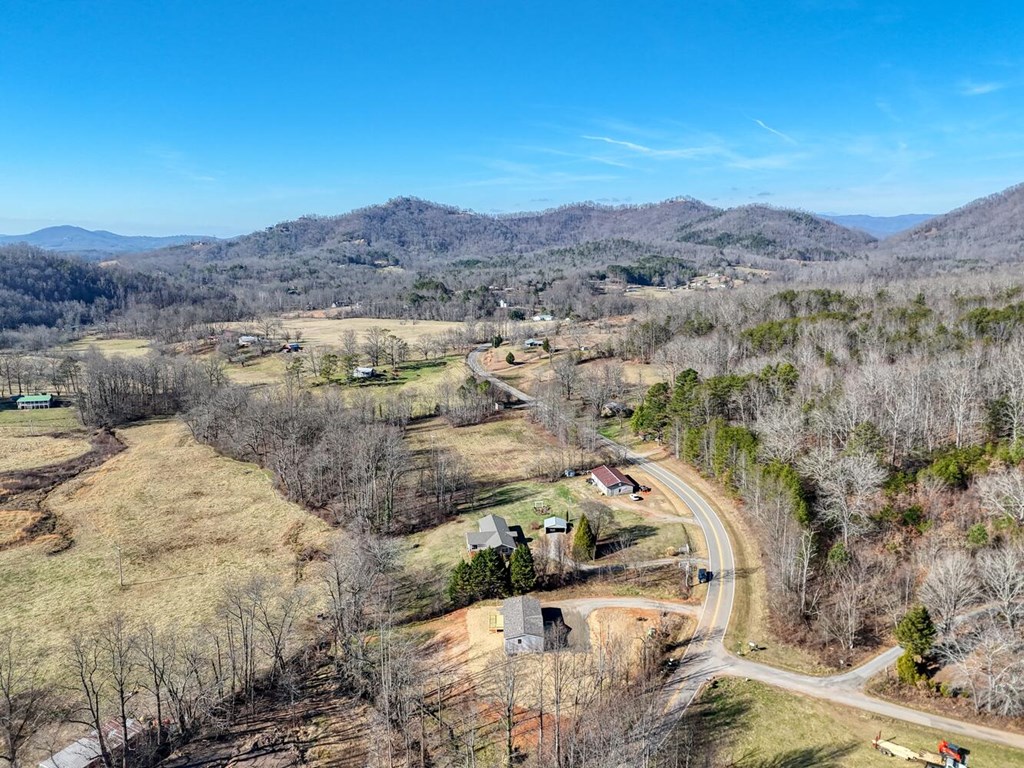 2045 Upper Bell Creek Road Hiawassee, GA 30546 - Photo 43 of 47 an aerial view of residential house and sandy dunes