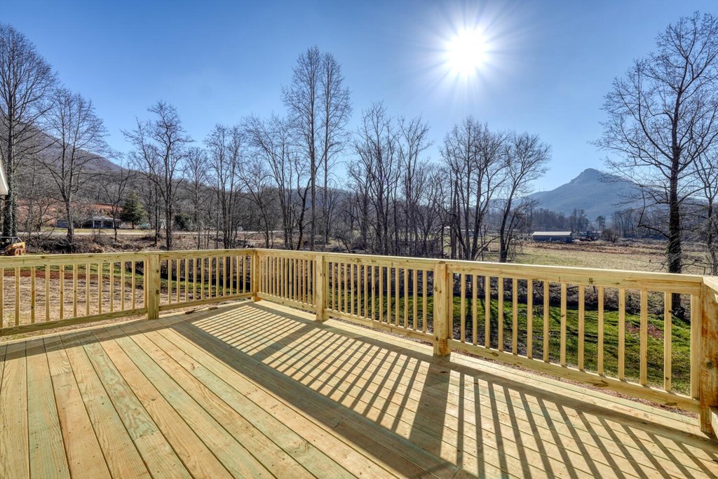 2045 Upper Bell Creek Road Hiawassee, GA 30546 - Photo 8 of 47 a view of balcony with wooden floor and outdoor space