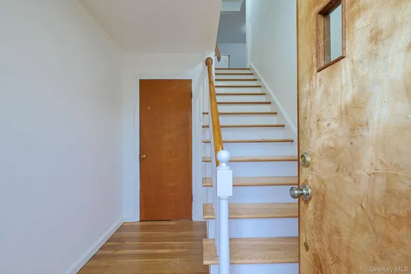 a view of a front door of a house