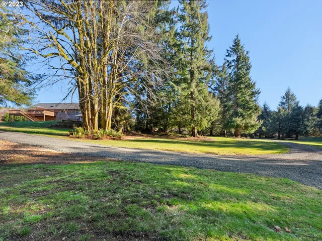 a view of swimming pool with an outdoor space and seating area