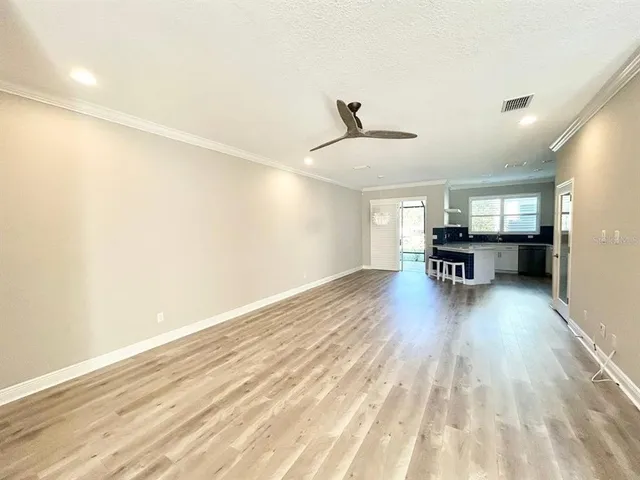 a view of livingroom with hardwood