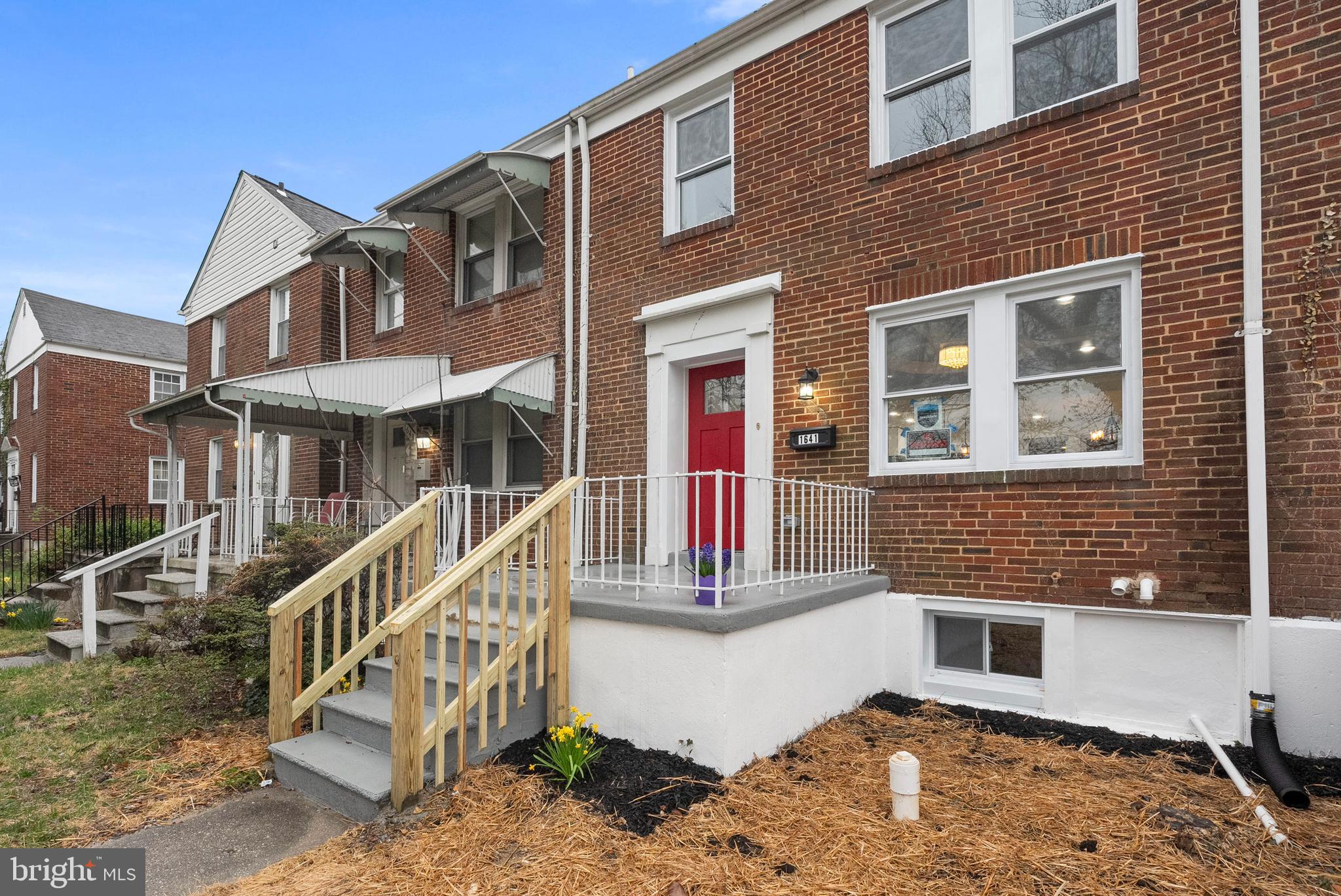 1641 Northwick Road Baltimore, MD 21218 - Photo 24 of 24 a view of a house with wooden stairs
