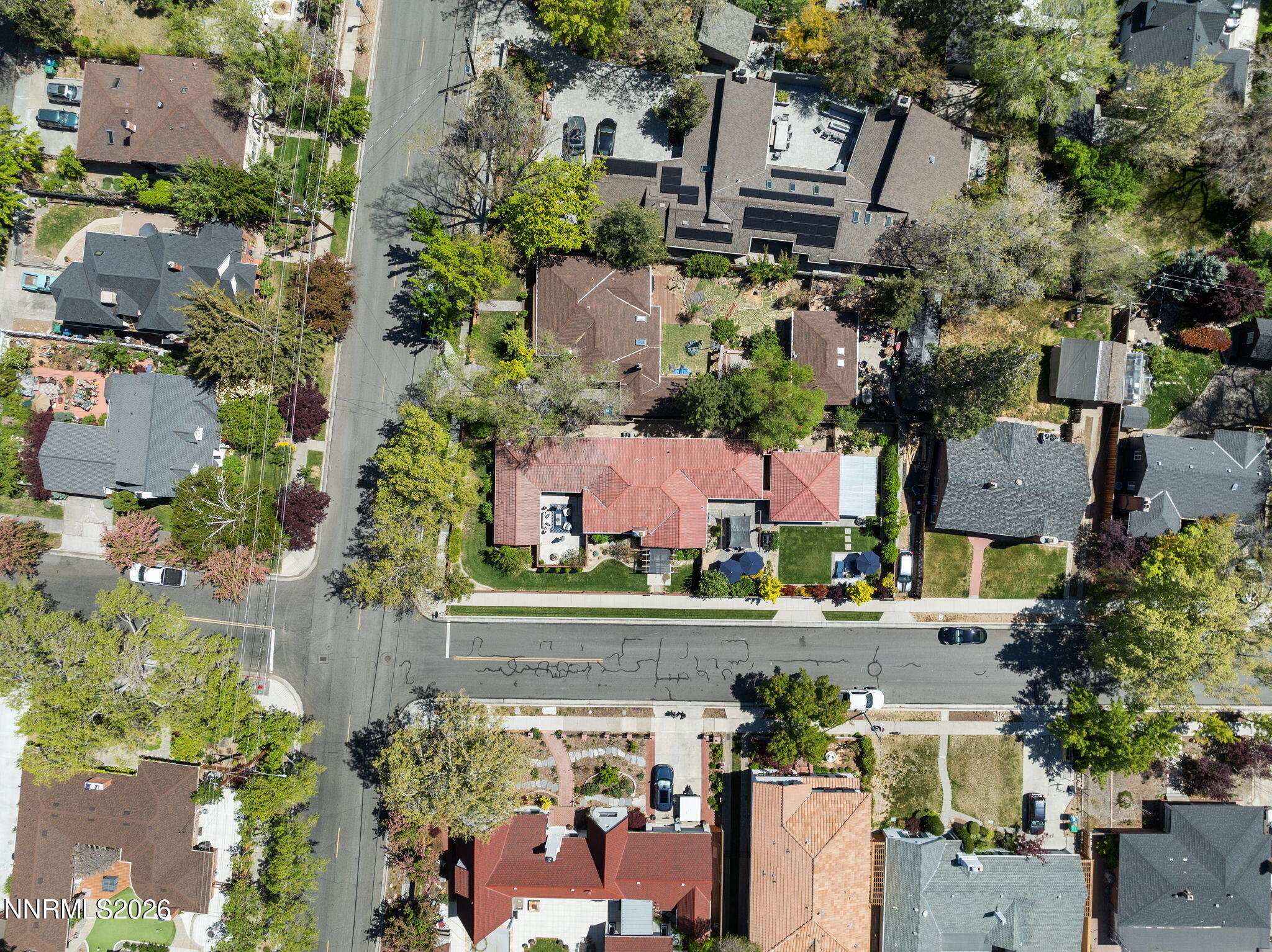 210 Bret Harte Avenue Reno, NV 89509 - Photo 40 of 40 an aerial view of residential houses with outdoor space