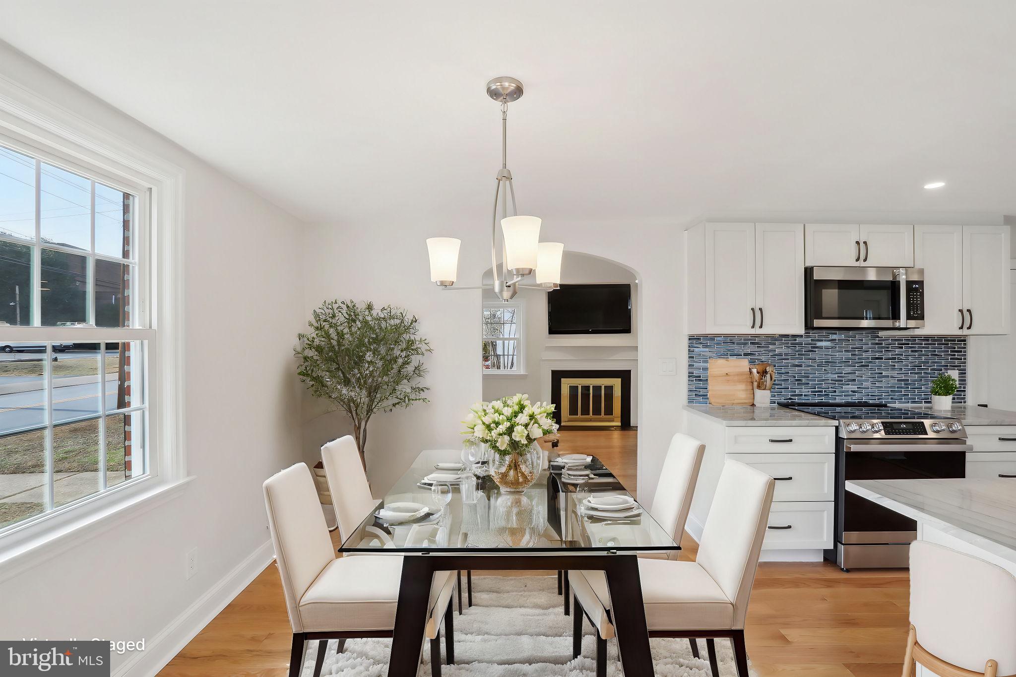 607 Fairview Road Swarthmore, PA 19081 - Photo 12 of 63 Virtually Staged: Dining Room
