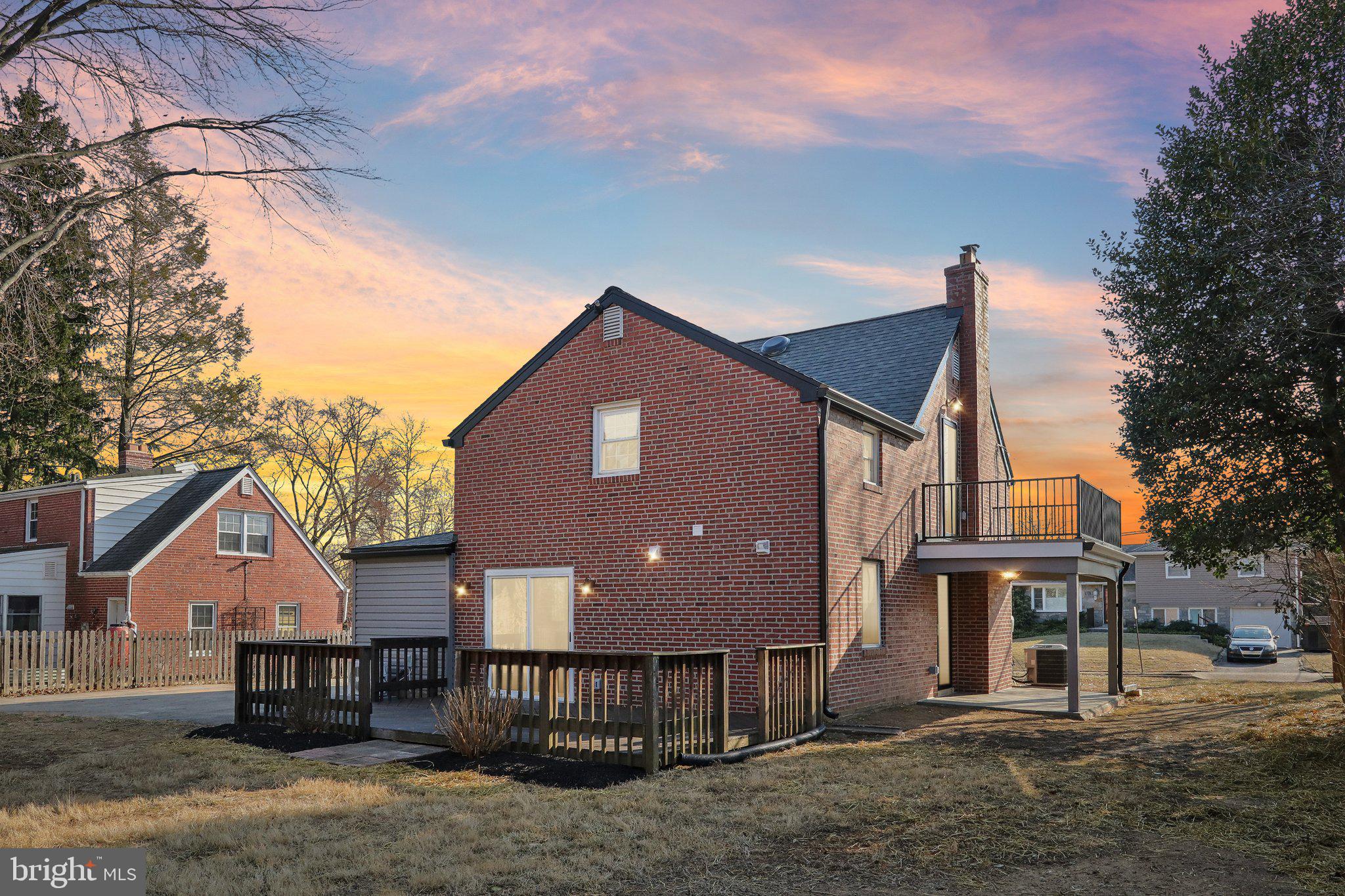 607 Fairview Road Swarthmore, PA 19081 - Photo 54 of 63 a view of a house with a yard