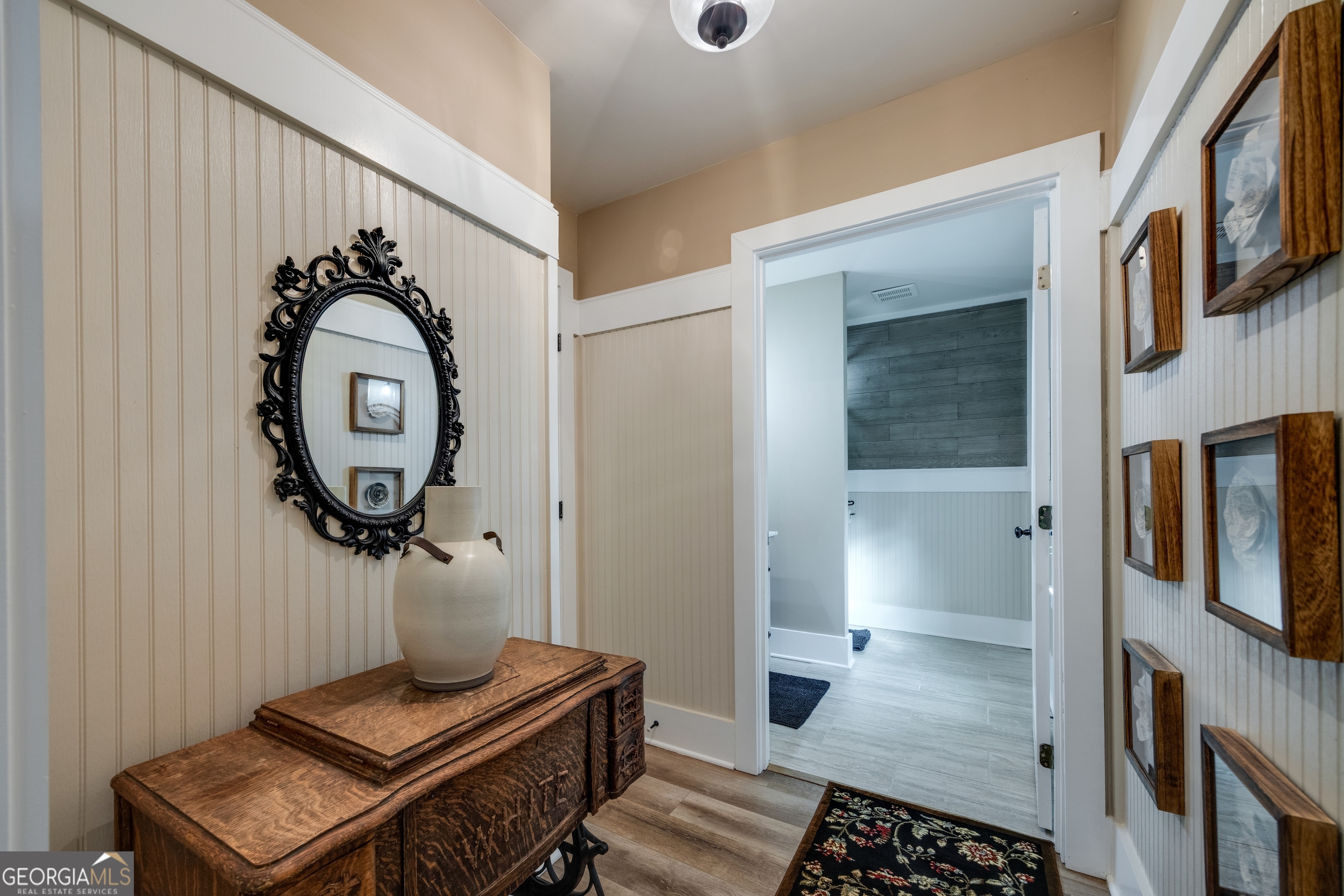 65 Eagle Bluff Road Menlo, GA 30731 - Photo 21 of 42 a view of a hallway with washer and dryer