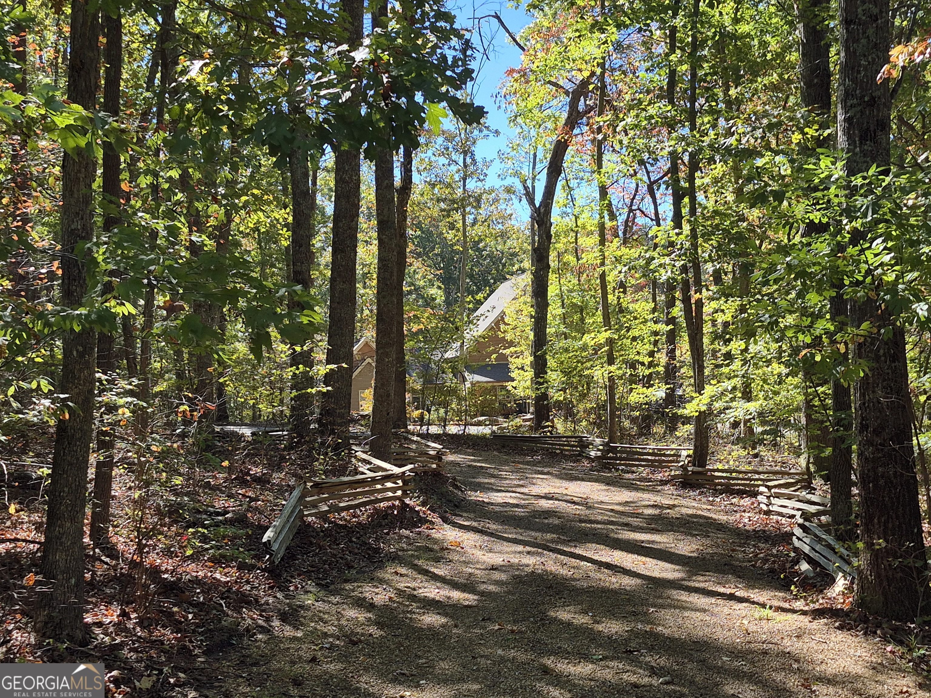 65 Eagle Bluff Road Menlo, GA 30731 - Photo 35 of 42 a backyard of a house with lots of green space