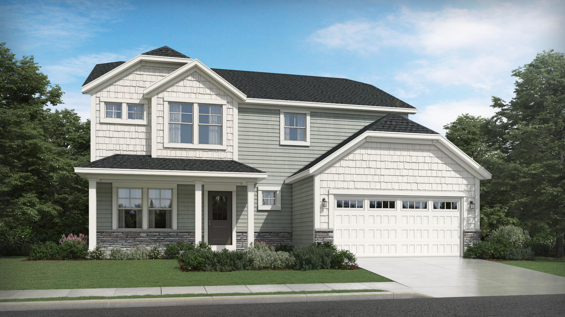 10253 Texas Lane Crown Point, IN 46307 - Photo 1 of 1 a front view of a house with a yard