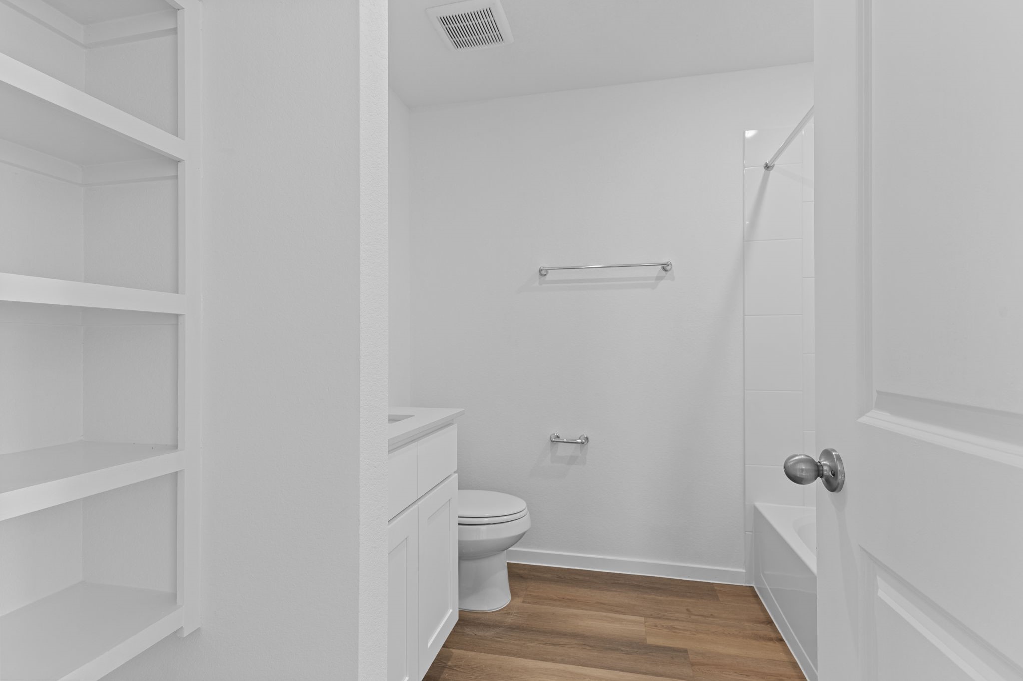 9019 Rose Water Iowa Colony, TX 77583 - Photo 40 of 44 a bathroom with a toilet and a shower