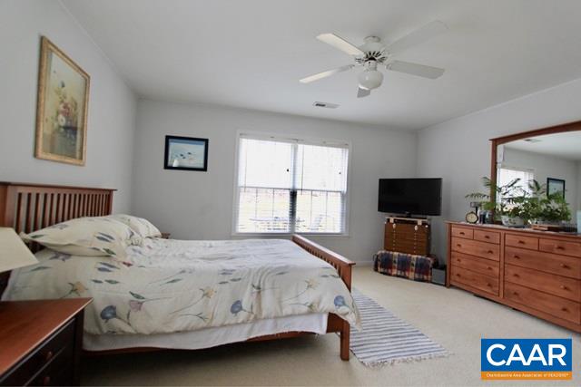 82 Northridge Road Ruckersville, VA 22968 - Photo 11 of 23 a bedroom with a bed and a flat screen tv